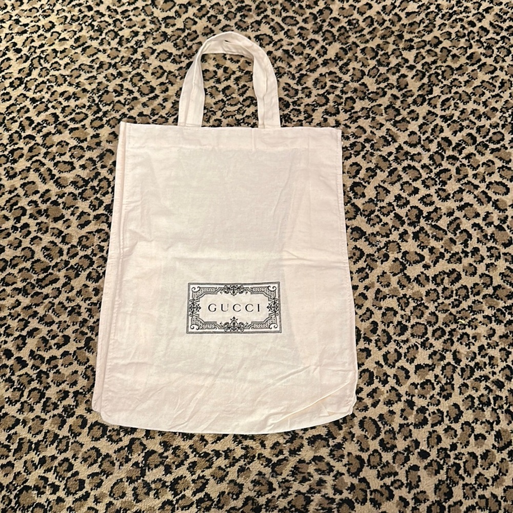 Gucci dust bag mini tote